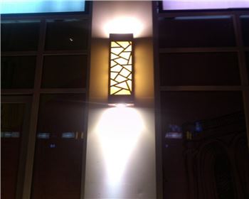 湖北西安太華北路萬達廣場壁燈項目