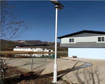 寧夏成縣一體化太陽能路燈